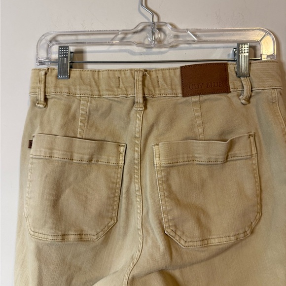 Judy Blue High Rise tan utility Jeans size 27 - Picture 3 of 10